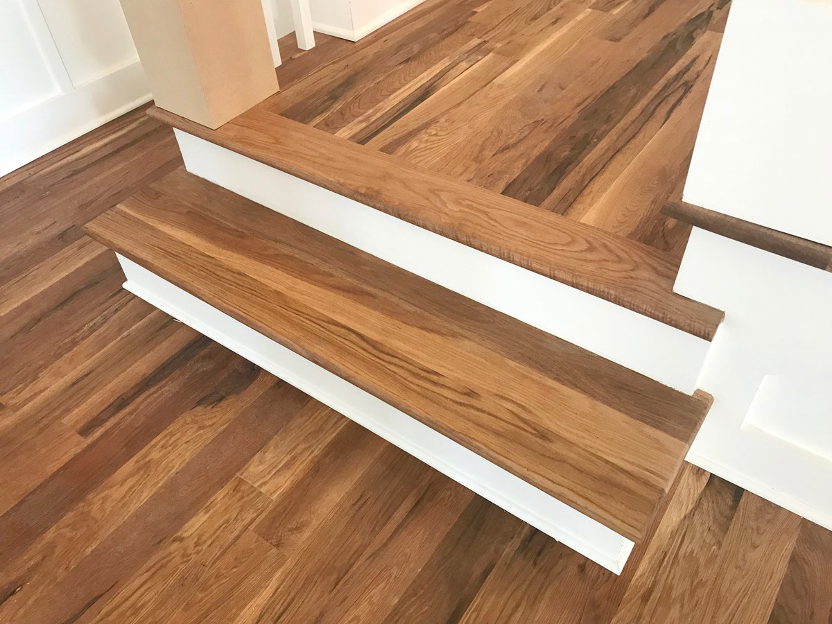 Hardwood Floor Steps